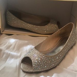 NIB David’s bridal shoes
